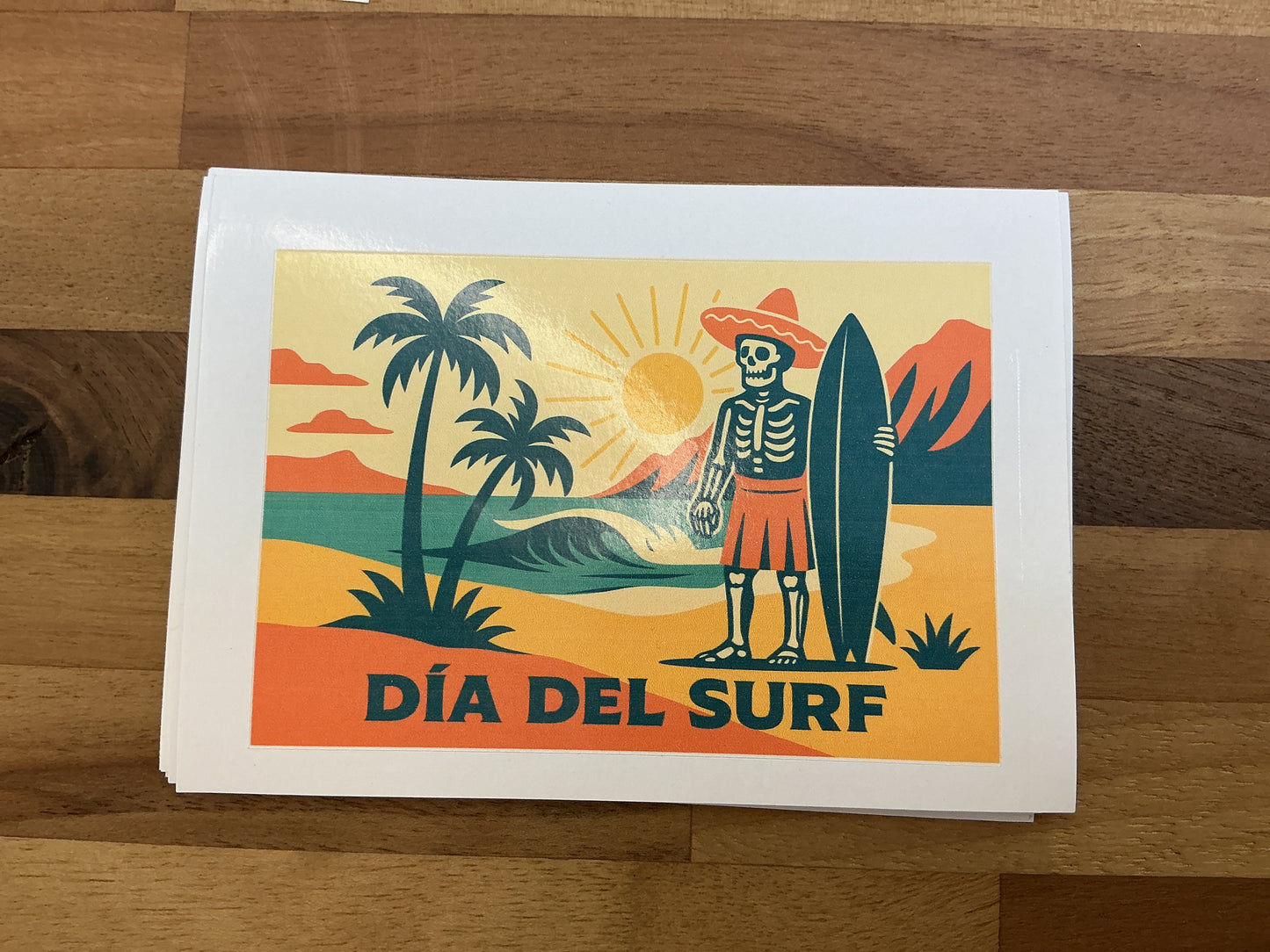 Catrin Dia Surf Sticker