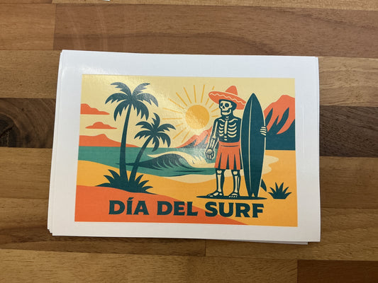 Catrin Dia Surf Sticker